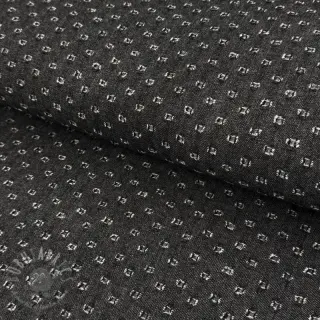 JEANS DENIM 6 OZ Big flakes black