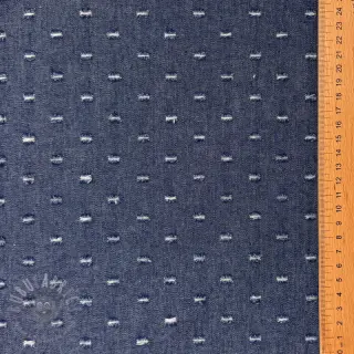 JEANS DENIM 6 OZ Small Holes blue
