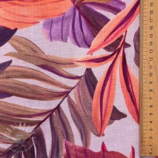 Viskoza s lanom Painted leaves