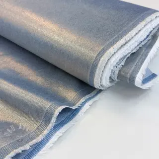 JEANS DENIM Metallic blue gold