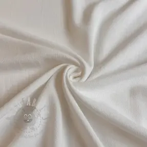 Viskoza s lanom WASHED off white