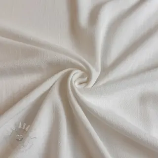 Viskoza s lanom WASHED off white