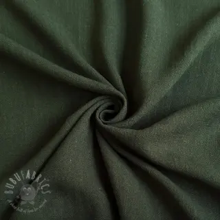 Viskoza s lanom WASHED army green
