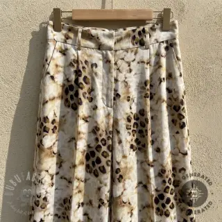 Viskoza TWILL Structured Panther design B