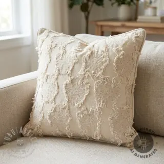 Pamuk s lanom JACQUARD RUFFLE