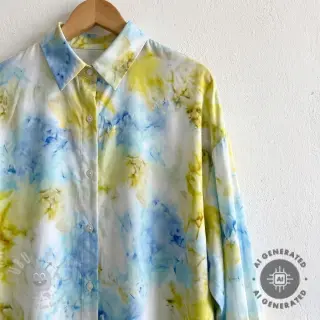 Viskoza SATIN Blurricio design B
