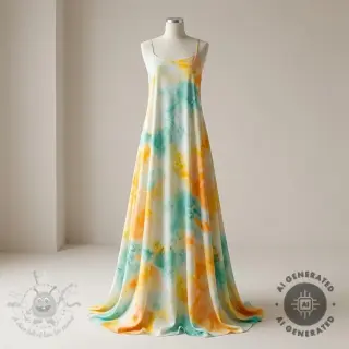 Viskoza SATIN Blurricio design A