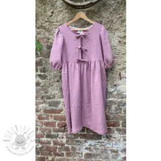 Tetra Tkanina/Muslin dark lilac ORGANIC