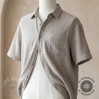 Tetra Tkanina/Muslin PLAIN natural