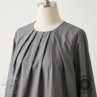 Popelin 0151 dark grey