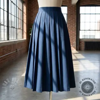 Popelin 0151 navy