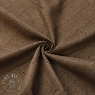 Semiš rastezljivi SCUBA Diamond chocolate brown