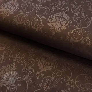Semiš rastezljivi SCUBA Embossed dark brown