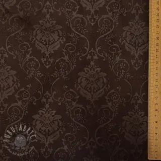 Semiš rastezljivi SCUBA Embossed dark brown