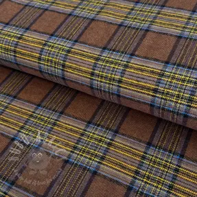 Pamuk FLANEL YARN DYED BRUSHED CHECK design A