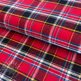 Pamuk FLANEL YARN DYED BRUSHED CHECK design E