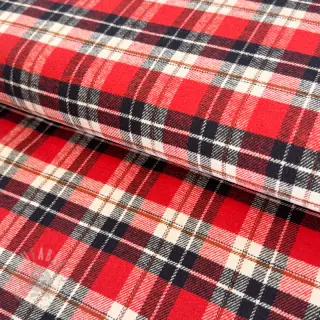 Pamuk FLANEL YARN DYED BRUSHED CHECK design I