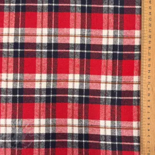 Pamuk FLANEL YARN DYED BRUSHED CHECK design I
