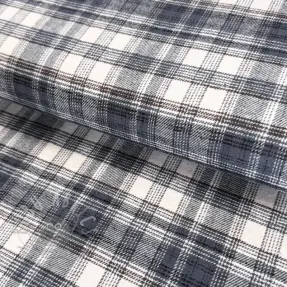 Pamuk FLANEL YARN DYED BRUSHED CHECK design J