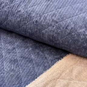 Baršun QUILT navy