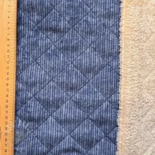 Baršun QUILT navy