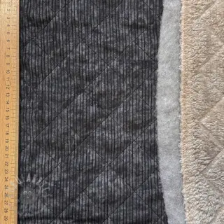 Baršun QUILT black