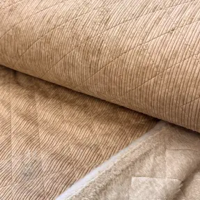 Baršun QUILT taupe
