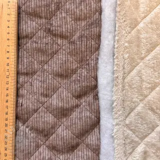 Baršun QUILT brown