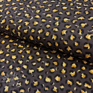 Dekorativna tkanina premium Leopard animal small dark brown