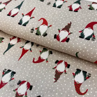 Dekorativna tkanina Linenlook Jolly tomte