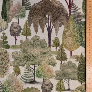 Dekorativna tkanina Linenlook Wandering tree wood digital print