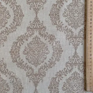 Dekorativna tkanina Linenlook Baroque damask charm taupe