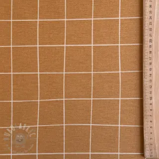 Dekorativna tkanina premium Freehand grid lines