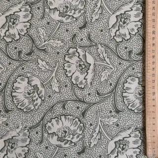 Dekorativna tkanina Linenlook Bloomy art craft army
