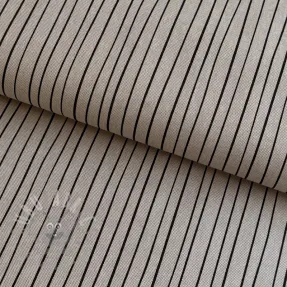 Dekorativna tkanina Linenlook Freehand thin lines