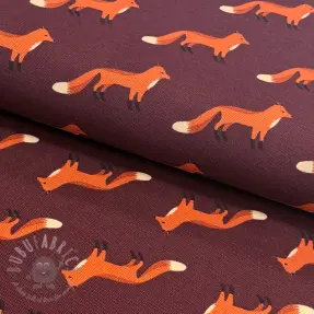 Dekorativna tkanina premium Fox parade mauve