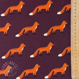 Dekorativna tkanina premium Fox parade mauve