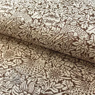 Dekorativna tkanina GOBELIN premium Anemone art craft brown