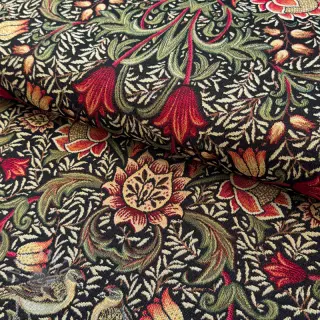 Dekorativna tkanina GOBELIN premium Ornate art craft black