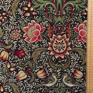 Dekorativna tkanina GOBELIN premium Ornate art craft black