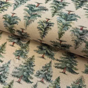Dekorativna tkanina GOBELIN premium Pine forest whispers