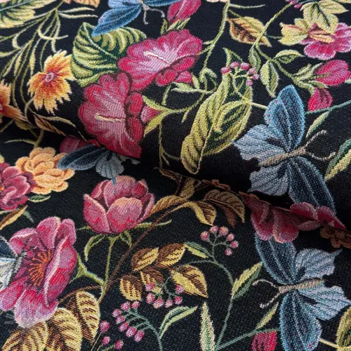 Dekorativna tkanina GOBELIN premium Vintage flower garden