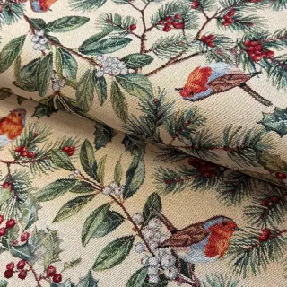 Dekorativna tkanina GOBELIN premium Robin winter charm