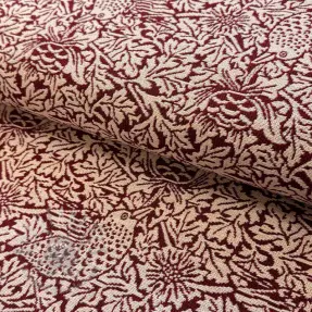 Dekorativna tkanina GOBELIN premium Anemone art craft wine