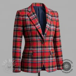 Pamuk FLANEL YARN DYED BRUSHED CHECK design E
