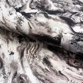 Jersey Marble anthracite digital print