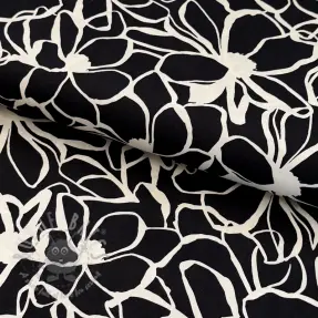 Pamuk SATIN Magnolia NERIDA HANSEN black