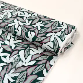 Viskoza RADIANCE Abstract design dark green
