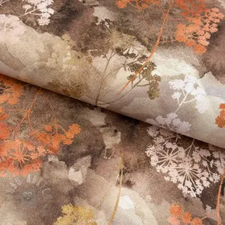 Dekorativna tkanina Flowers toffee digital print