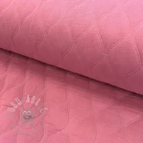 Tetra Tkanina/Muslin QUILT Wave mauve